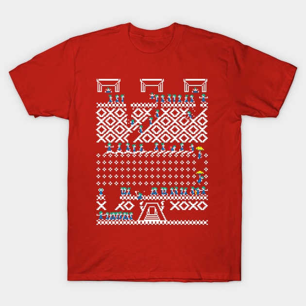 OH NO! It's Christmas! - Lemmings Ugly Sweater, Christmas Sweater & Holiday Sweater T-Shirt by RetroReview